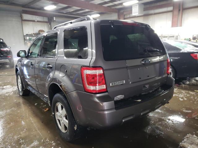1FMCU0D70CKA21749 - 2012 FORD ESCAPE XLT GRAY photo 2