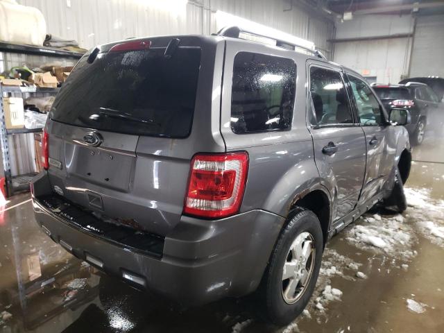 1FMCU0D70CKA21749 - 2012 FORD ESCAPE XLT GRAY photo 3