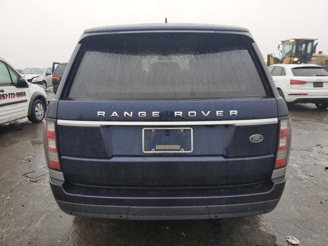 SALGR2PF8GA308430 - 2016 LAND ROVER RANGE ROVE BLUE photo 6