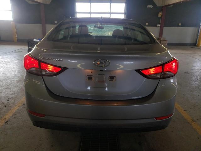 5NPDH4AE9GH770576 - 2016 HYUNDAI ELANTRA SE GRAY photo 6