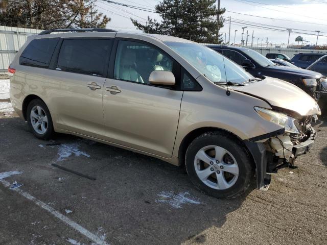 5TDKK3DC2BS151995 - 2011 TOYOTA SIENNA LE TAN photo 4