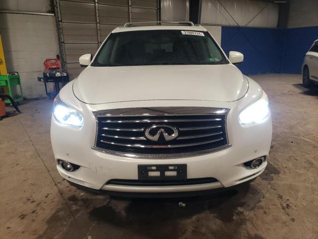 5N1AL0MM5EC530927 - 2014 INFINITI QX60 WHITE photo 5