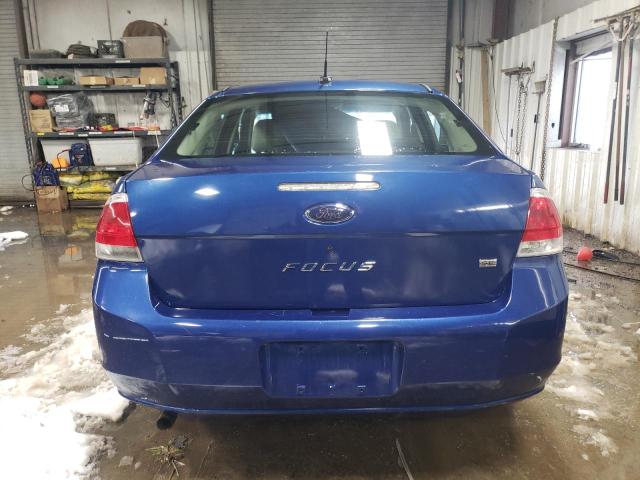 1FAHP35N68W147572 - 2008 FORD FOCUS SE BLUE photo 6