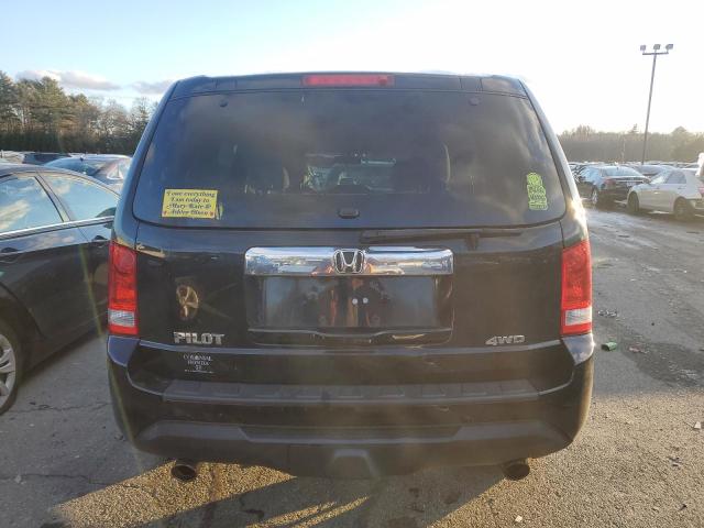 5FNYF4H44FB029902 - 2015 HONDA PILOT EX BLACK photo 6