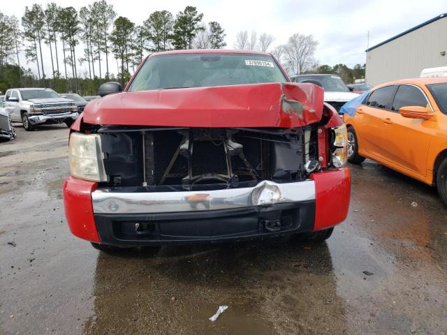 2GCEC13C271619898 - 2007 CHEVROLET SILVERADO C1500 CREW CAB RED photo 5