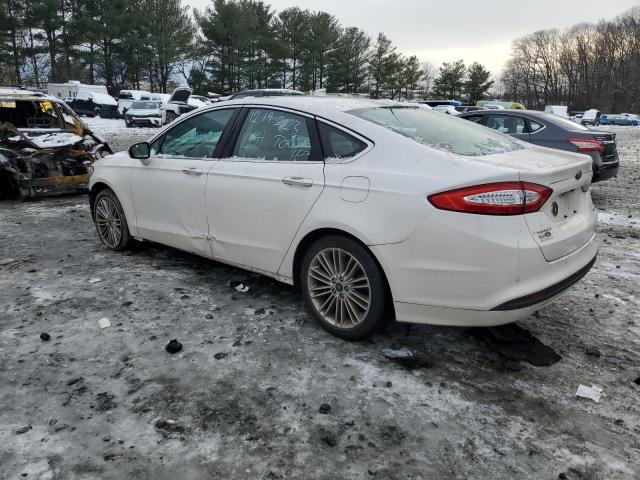 3FA6P0HD8GR183158 - 2016 FORD FUSION SE WHITE photo 2