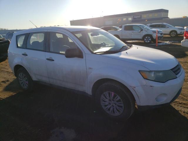 JA4MS31X67Z003378 - 2007 MITSUBISHI OUTLANDER ES WHITE photo 4