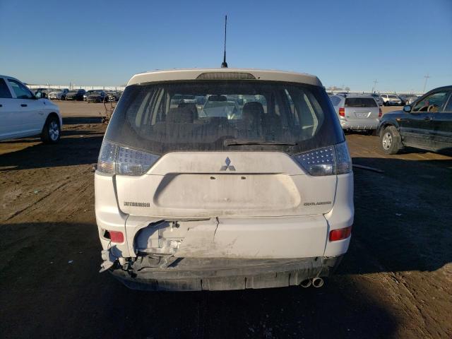 JA4MS31X67Z003378 - 2007 MITSUBISHI OUTLANDER ES WHITE photo 6