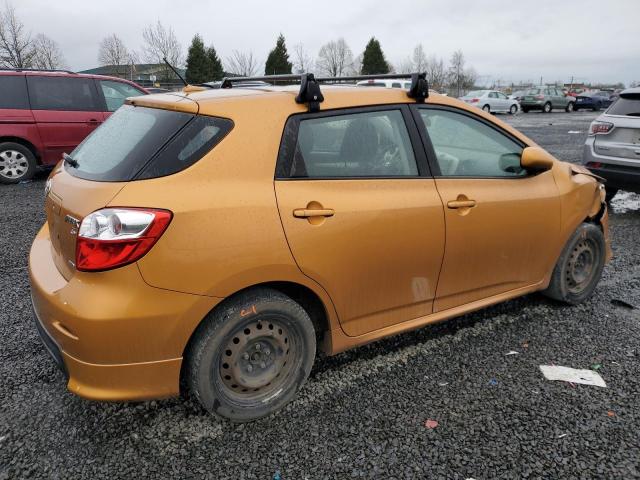 2T1LE40EX9C007316 - 2009 TOYOTA COROLLA MA S ORANGE photo 3