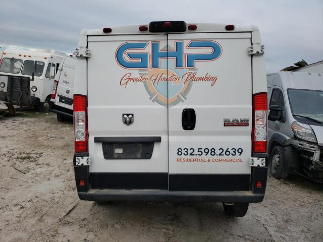 3C6LRVNG8ME576090 - 2021 RAM PROMASTER 1500 STANDARD WHITE photo 6