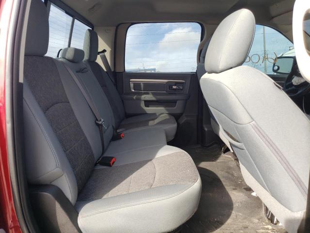 1C6RR6LT1KS573414 - 2019 RAM 1500 CLASS SLT წითელი ფოტო 10