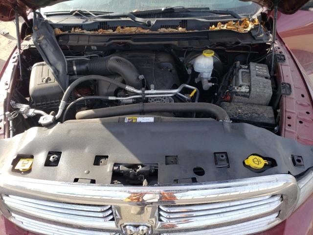 1C6RR6LT1KS573414 - 2019 RAM 1500 CLASS SLT წითელი ფოტო 11