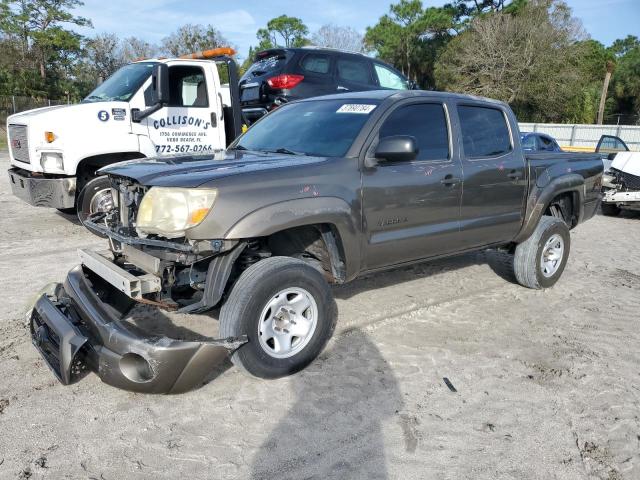 5TEJU4GN3AZ697389 - 2010 TOYOTA TACOMA DOUBLE CAB PRERUNNER BROWN photo 1