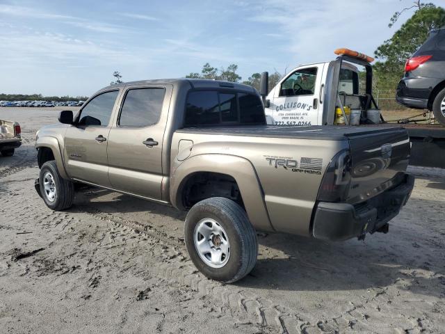 5TEJU4GN3AZ697389 - 2010 TOYOTA TACOMA DOUBLE CAB PRERUNNER BROWN photo 2