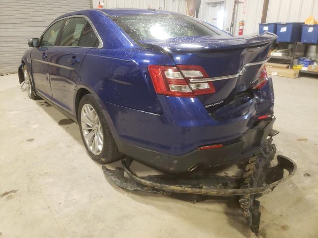 1FAHP2F89DG226547 - 2013 FORD TAURUS LIMITED BLUE photo 3