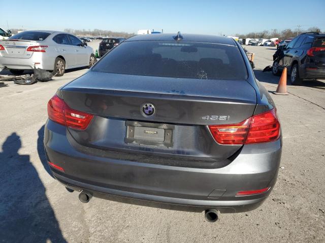 WBA3R1C57EF729193 - 2014 BMW 435 I GRAY photo 6