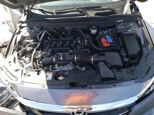 1HGCV1F19MA117551 - 2021 HONDA ACCORD LX GRAY photo 11