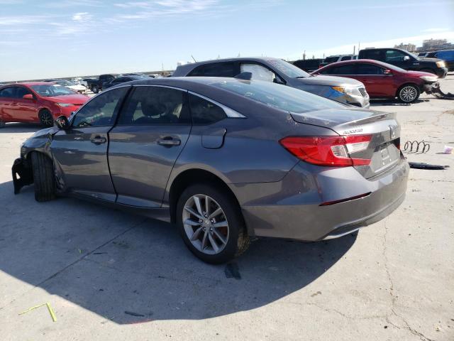 1HGCV1F19MA117551 - 2021 HONDA ACCORD LX GRAY photo 2