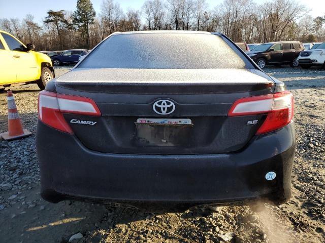 4T1BF1FK6CU178168 - 2012 TOYOTA CAMRY BASE BLACK photo 6