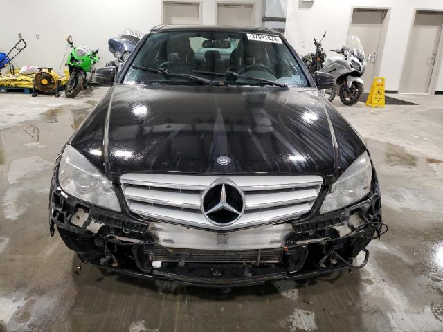 WDDGF8HB8AF416349 - 2010 MERCEDES-BENZ C 350 4MATIC BLACK photo 5