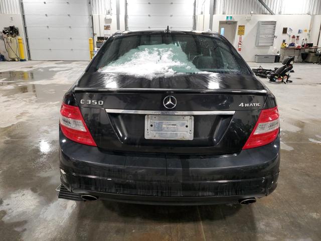 WDDGF8HB8AF416349 - 2010 MERCEDES-BENZ C 350 4MATIC BLACK photo 6