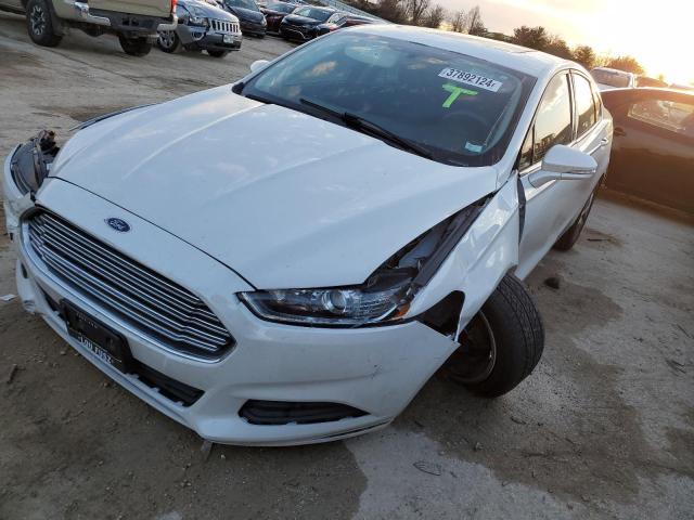 3FA6P0H74DR213827 - 2013 FORD FUSION SE WHITE photo 1