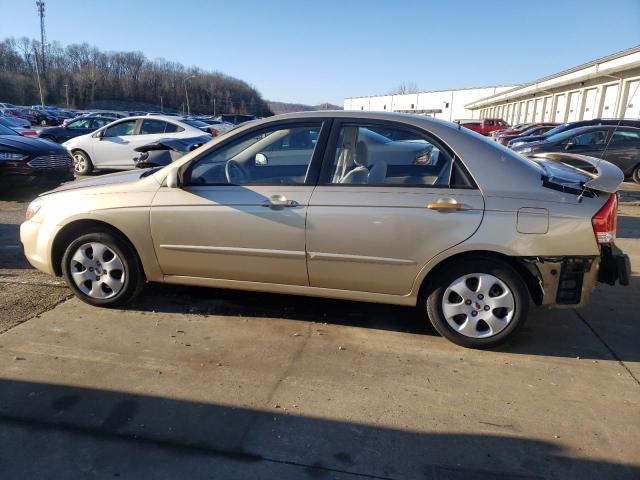 KNAFE221395659460 - 2009 KIA SPECTRA EX TAN photo 2