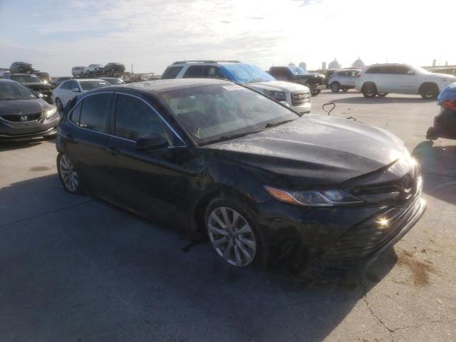 4T1B11HK4JU145694 - 2018 TOYOTA CAMRY L BLACK photo 4