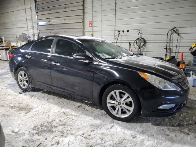 5NPEC4AC1DH665317 - 2013 HYUNDAI SONATA SE BLACK photo 4