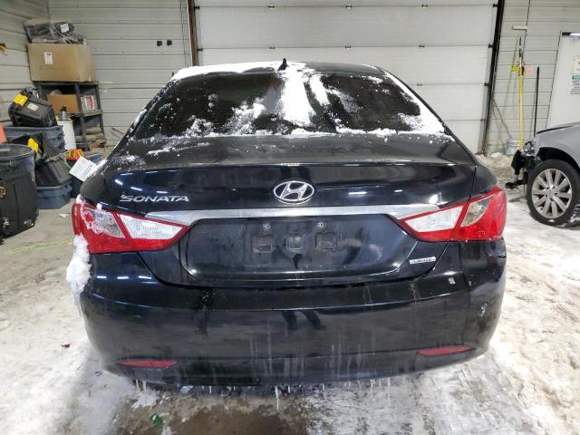 5NPEC4AC1DH665317 - 2013 HYUNDAI SONATA SE BLACK photo 6