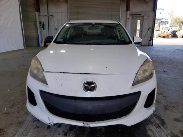 JM1BL1UG4C1565573 - 2012 MAZDA 3 I WHITE photo 5