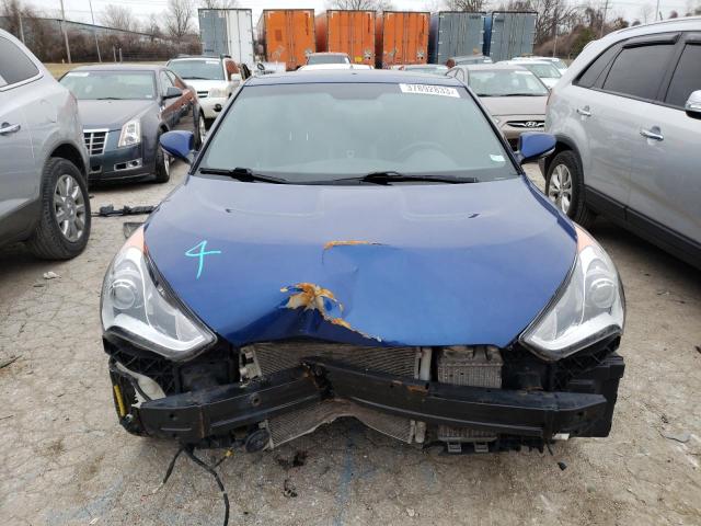 KMHTC6AE3GU276012 - 2016 HYUNDAI VELOSTER TURBO BLUE photo 5