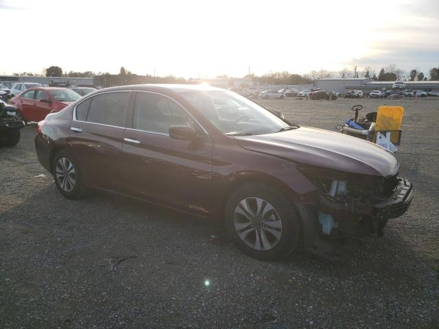 1HGCR2F33EA233874 - 2014 HONDA ACCORD LX RED photo 4