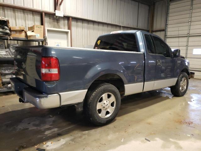 1FTRF12564NB72322 - 2004 FORD F150 BLUE photo 3