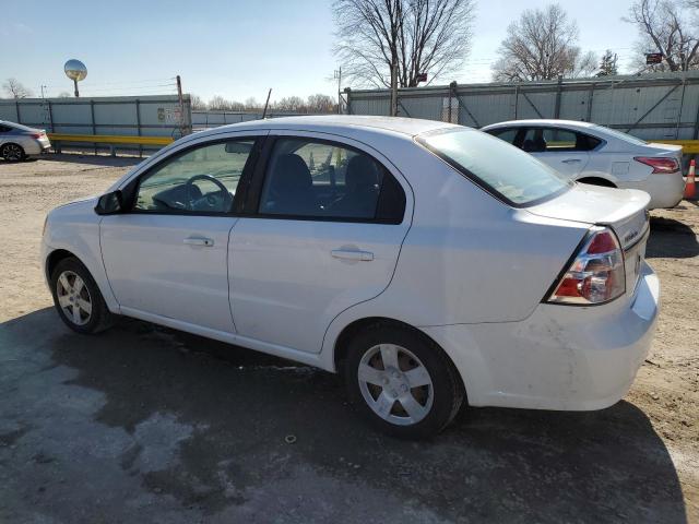 KL1TD5DE2AB047810 - 2010 CHEVROLET AVEO LS 白色 照片 2