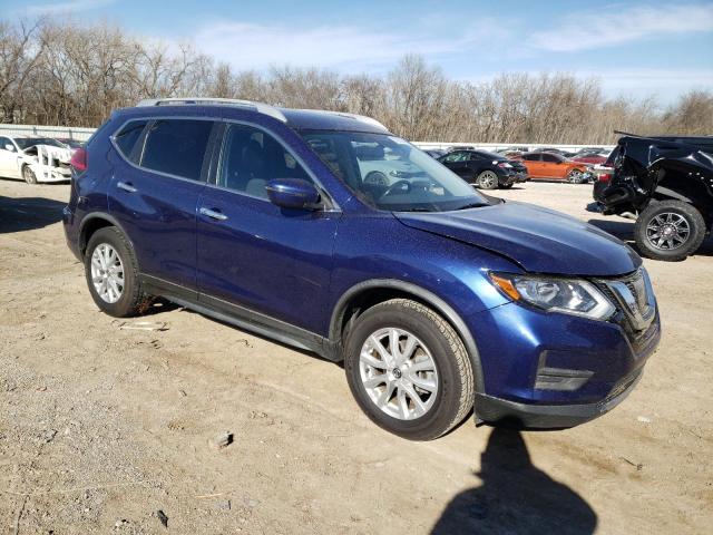 JN8AT2MT8HW154514 - 2017 NISSAN ROGUE S BLUE photo 4