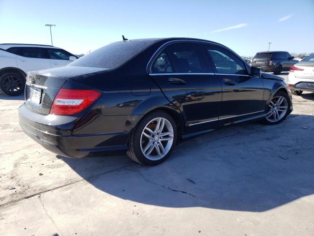 WDDGF4HB2EG214468 - 2014 MERCEDES-BENZ C 250 BLACK photo 3