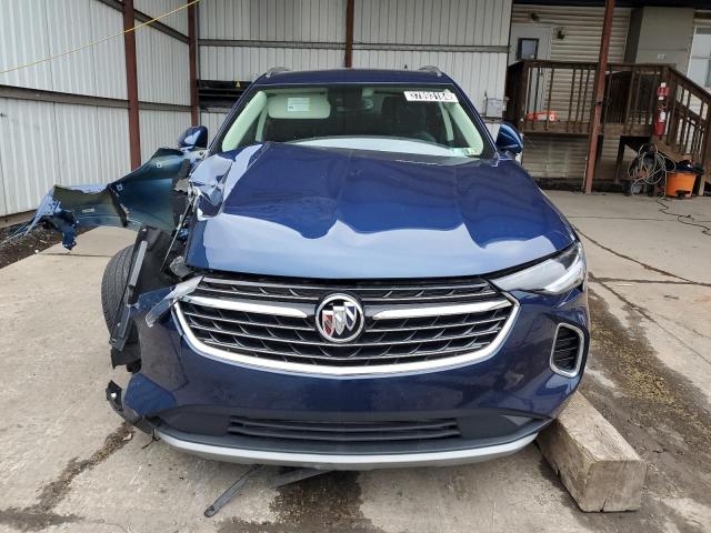 LRBFZNR49PD078250 - 2023 BUICK ENVISION ESSENCE BLUE photo 5