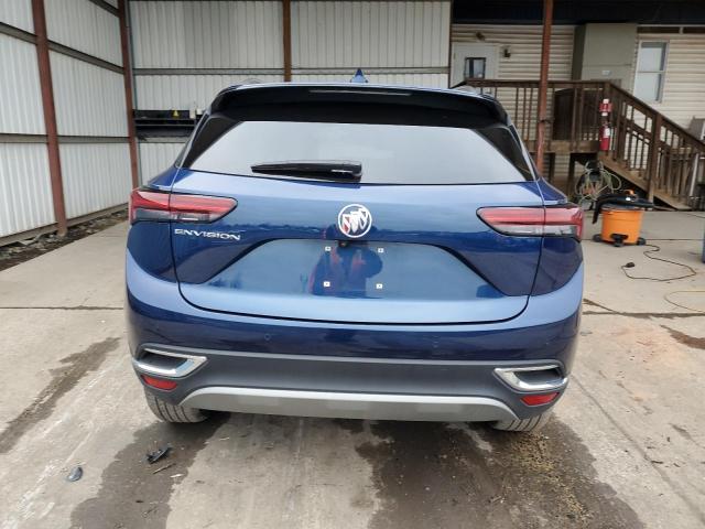 LRBFZNR49PD078250 - 2023 BUICK ENVISION ESSENCE BLUE photo 6