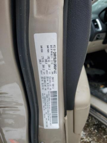 1C4RDHAG1EC344352 - 2014 DODGE DURANGO SXT TAN photo 13