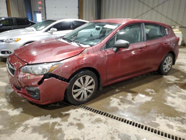 4S3GTAA60J3724091 - 2018 SUBARU IMPREZA RED photo 1