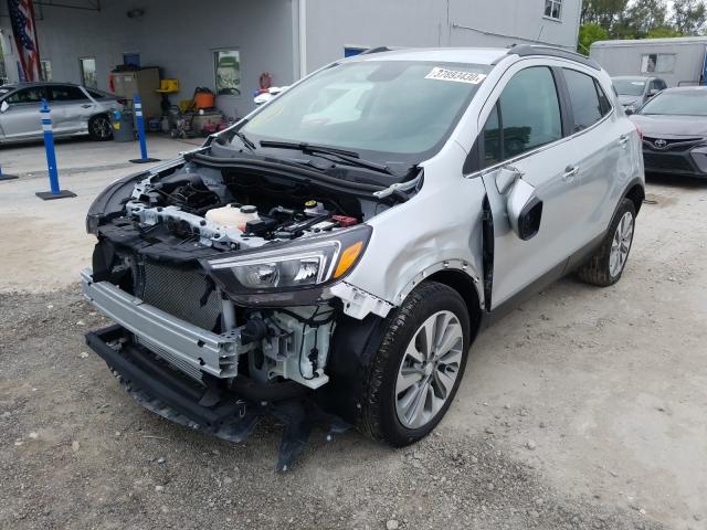 KL4CJASB5KB772753 - 2019 BUICK ENCORE PREFERRED  photo 2