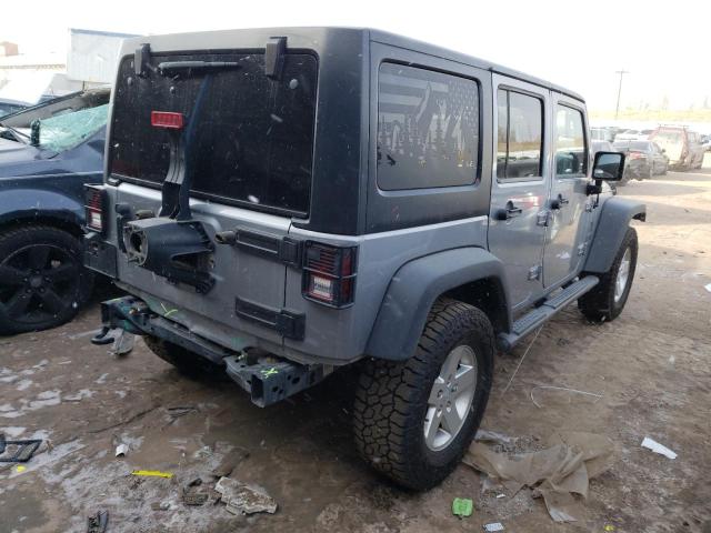 1C4BJWDG1EL177632 - 2014 JEEP WRANGLER U SPORT SILVER photo 3