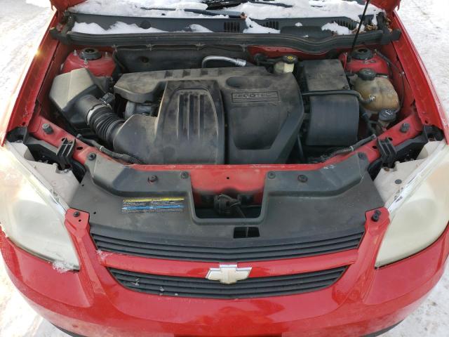 1G1AL12FX57651811 - 2005 CHEVROLET COBALT LS RED photo 11