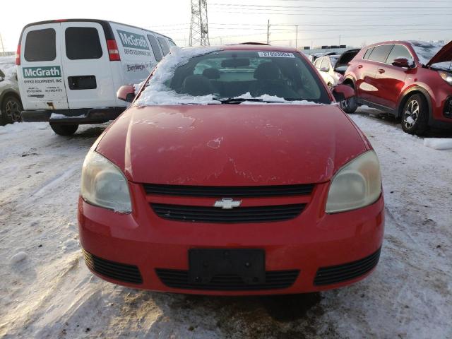 1G1AL12FX57651811 - 2005 CHEVROLET COBALT LS RED photo 5