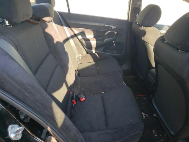 19XFA1F65BE036883 - 2011 HONDA CIVIC LX-S أسود صورة 10