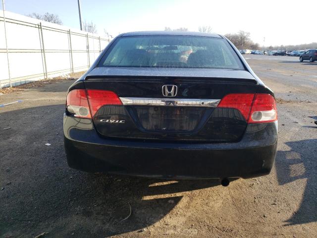 19XFA1F65BE036883 - 2011 HONDA CIVIC LX-S أسود صورة 6