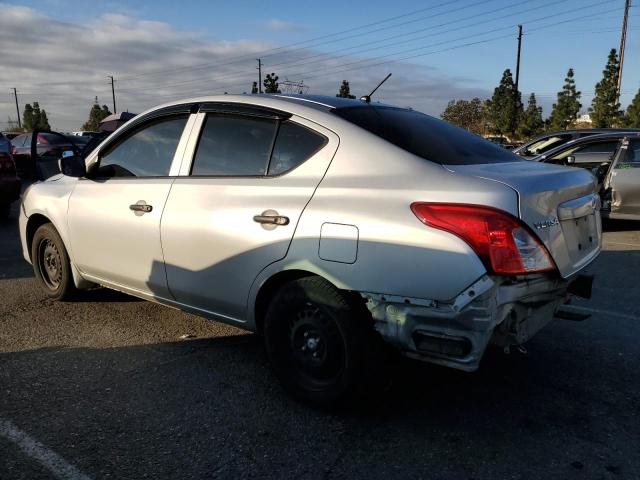 3N1CN7AP8HL844775 - 2017 NISSAN VERSA S SILVER photo 2