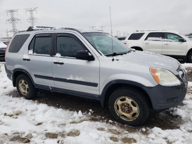 JHLRD78533C010628 - 2003 HONDA CR-V LX SILVER photo 4