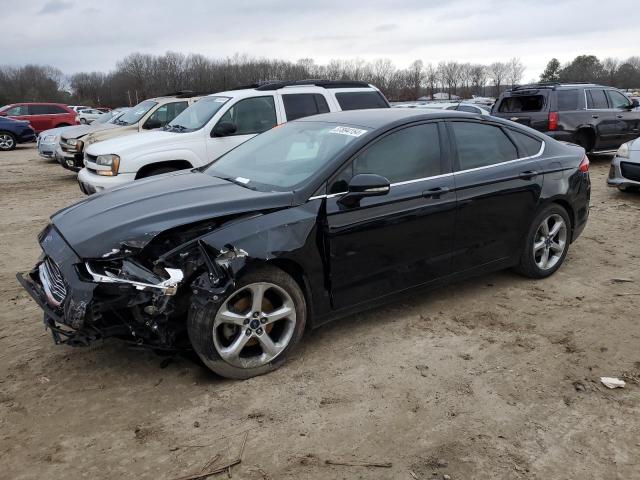 3FA6P0H74GR245360 - 2016 FORD FUSION SE BLACK photo 1